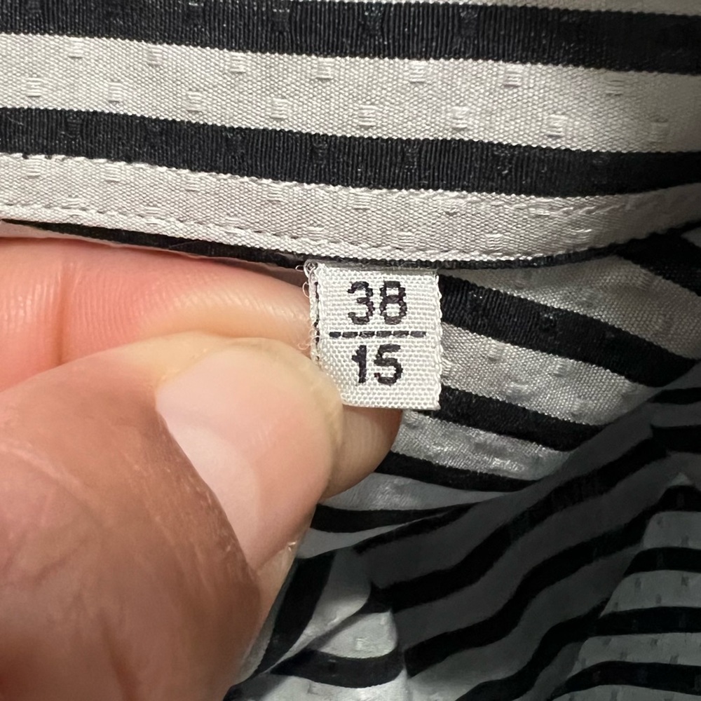 Versace Collection Trend Men’s Stripe‎ Dress Shirt - Picture 10 of 12